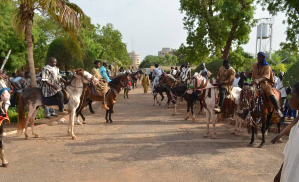 Céremonie de faux départ du Moogho Naaba