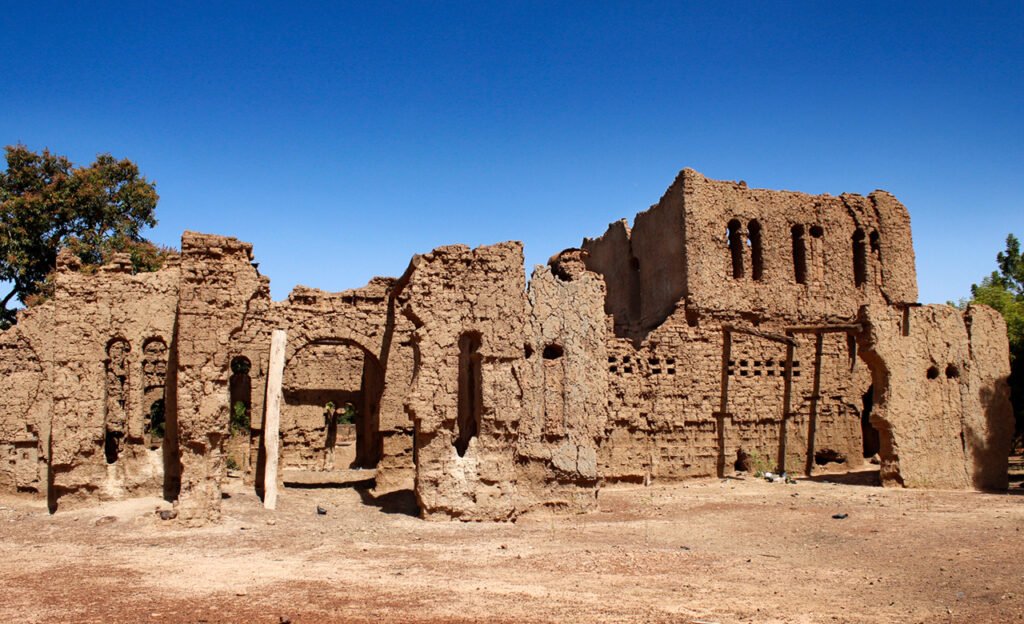 Les ruines du Palais de Lallé